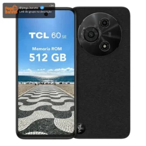 Smartphone TCL 512GB 50MP 18GB RAM 6.7" HD+ IPS Octa-Core 5.200mAh TCL 60 SE - Imagem 1