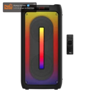 Caixa de Som Philco Extreme 350W Bluetooth 5.3 Luzes LED PCX4500 - Imagem 1