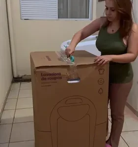 Tanquinho Lavadora Semi Automática Colormaq Ecomax Lcs 20kg Cor Prata - Imagem 9