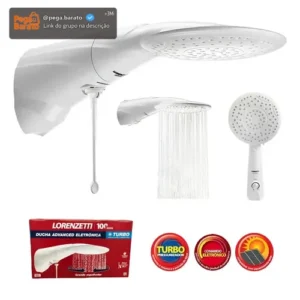 Lorenzetti Advanced Turbo Multitemperaturas Branco 7500 W - Imagem 1