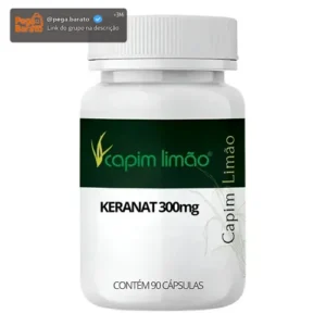 Keranat 300mg 90 Cáp Fortalecimento Capilar - Imagem 1