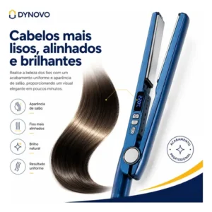 Chapinha Nano Titanium Profissional Prancha Bivolt - Imagem 9