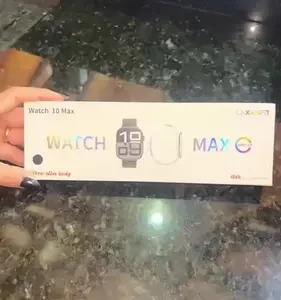 Smartwatch S10 Série 10 Relógio Digital Masculino Feminino Resistente A Agua Caixa Prateado Com 2 Pulseiras Smartwatch Completo Compatível Android E Ios Monitor Atividades 3 Tech Liso prateado - Imagem 2