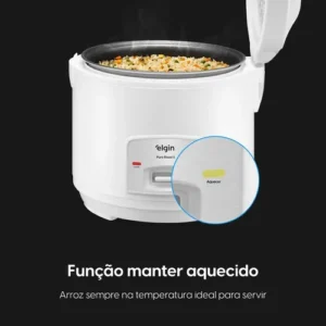 Panela De Arroz Elétrica Puro Rizzo 10x Elgin 2l 700w 110v - Imagem 5