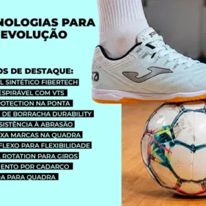 Chuteira Tênis Futsal Joma Maxima Masculina Original Nfe - Imagem 9
