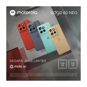 Smartphone Motorola Edge 60 Neo 5g - 512gb 24gb (12gb Ram + 12gb Ram Boost) 50mp Sony Camera Moto Ai E Tela 1.5k Super Hd - Cinza - Imagem 6