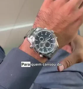 Relógio Technos Masculino Ts Digiana Prata - Bj4060aa/1a - Imagem 13