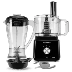 Multiprocessador britânia Bmp900 1000w 3 em 1 inox Preto - Imagem 1