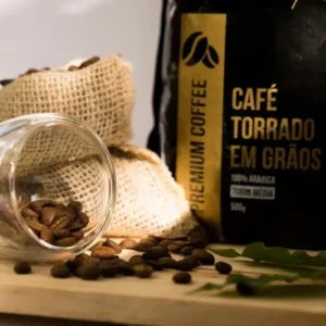 Café em Grao Torrado Expresso Arábica Torra Escura Grãos 1kg Gourmet Cafe Italle - Imagem 5