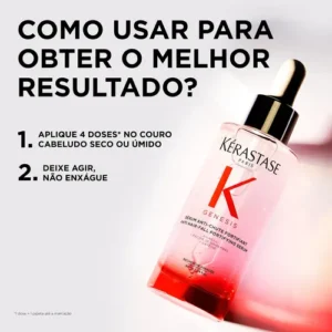 Kérastase Génesis Sérum Fortalecedor Anti Queda Cure Activate 365 | 90ml | - Imagem 7