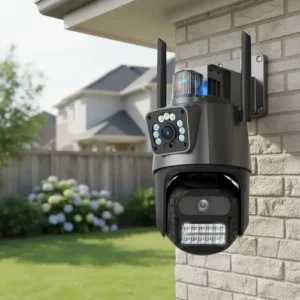 Câmera IP VLX P11 8MP 4K de Lente Dupla PTZ com Sirene e Wi-Fi - Imagem 4