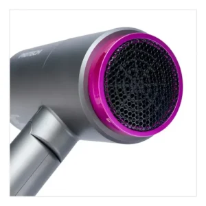 Secador de Cabelo Profissional 1800W 110V 60Hz Semi Profissional Diamante Cinza - Secador Gama Profissional para Salão Barbeiro Cabelos 127V - Imagem 8