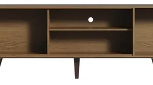 Rack Madesa Dubai Para Tv Até 65 Polegadas Com Pés Rustic - Imagem 5