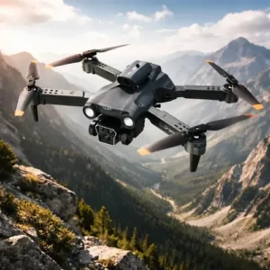 Drone M3 Tela Mini Portátil Com Dupla Câmera Dupla Wifi Hd Preto - Imagem 4