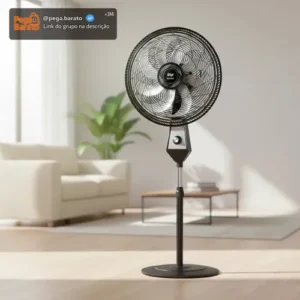 Ventilador Coluna 50cm 180w 8 Pás Silencioso Wap Flow Turbo Frequência 60 Hz - Imagem 1