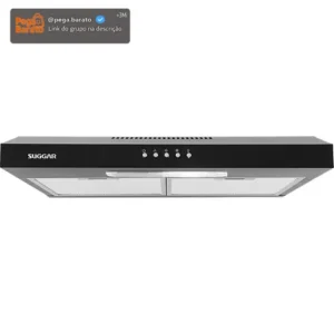 Depurador Slim 60cm Preto Dps161pt Suggar - Imagem 1