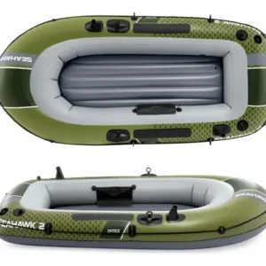 Bote Seahawk 200 Intex C Bomba Remo P/duas Pessoas Até 240kg - Imagem 3