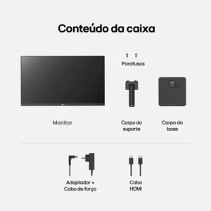 Monitor PC Gamer LG 24” IPS, Full HD, 100Hz, HDMI - 24MS500-B - Imagem 11