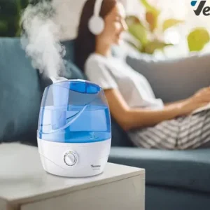 Umidificador de Ar Portátil Veronna Serenno 2,4L Bivolt Azul Ultrassônico - Imagem 10