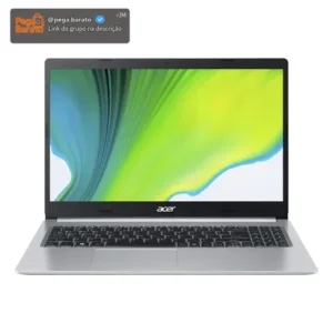 Notebook Acer Aspire 5 A515-45-R2A3 AMD Ryzen 5 Windows 11 Home 8GB 512GB SSD 15,6' Full HD - Imagem 1