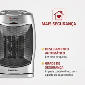 Aquecedor Mondial Termo Ceramica A-05 - Imagem 4