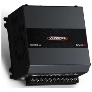 Modulo Amplificador Soundigital Sd800.4 800w Evo6 4 Canais Cor Preto - Imagem 3