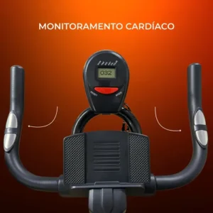 Bicicleta Ergométrica Spinning ITS Fitness Q5 com Roda de Inércia 8 kg e 6 Níveis de Resistência - Imagem 11