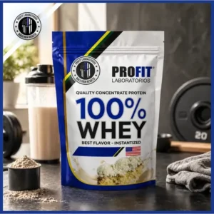 100% Whey Quality Concentrate Protein Refil 900g - Profit Sabor Leite Niño - Imagem 7