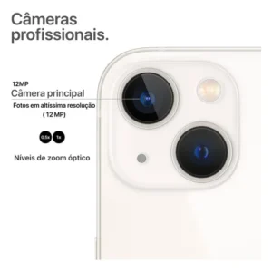Iphone 13 (128gb) Branco Original 5g Envio Rápido Apple + Nf (Novo com caixa aberta) - Imagem 5