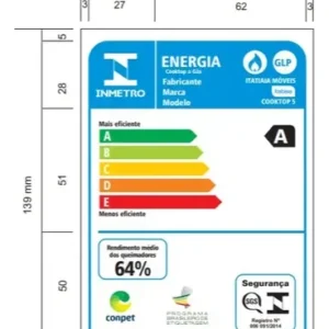 Cooktop Itatiaia Essencial 5 Bocas Preto - Imagem 7