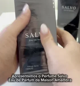 Perfume Salvo Alhambra Arabe Masculino Eau De Parfum 100ml Maison Alhambra - Imagem 2