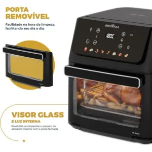 Fritadeira Air Fryer Oven Britânia 11 Litros 8 Funções 1800W BAF11A - Imagem 8