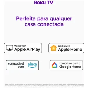 Smart Tv Multi 32 Dled Hd Roku Wi-fi Preto - Imagem 9