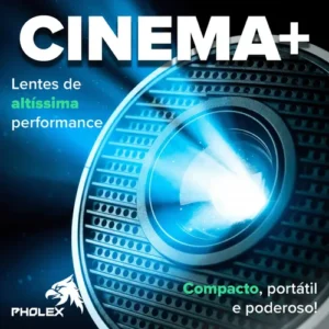 Projetor HY300 Smart Portátil Pholex Full HD 4K Android 11 WiFi Bluetooth Mini Projetor Home Theater Branco Imagem Nítida Alta Luminosidade Som Potente Compatível com Celular TV Box e Notebook - Imagem 5