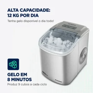 Máquina de Gelo Turbo Ice Premium, Mondial, 130W - MG-12-GI - Imagem 3