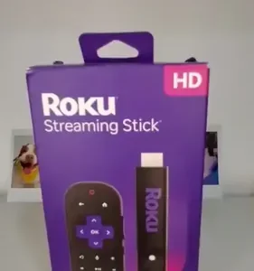 Roku Streaming Stick 2025 Para Tv Hd/fhd Controle Por Voz Preto De Voz 3ª geração 3840BR - Imagem 2