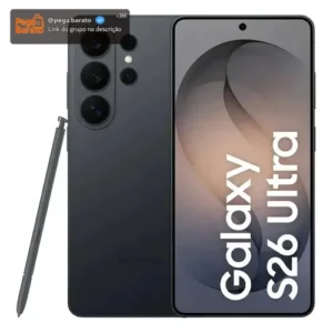 Samsung Galaxy S26 Ultra 5g 512gb Black Dual Sim Preto - Imagem 1