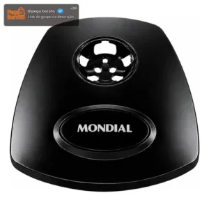 Base Do Ventilador Mondial 30cm 6-pás Preta Original - Imagem 1