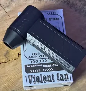 Mini Ventilador Soprador Ar Turbo 130000RPM Sem Fio Recarregável USB 3 Níveis Jato Forte Portátil Multiuso Limpeza Teclado Carro Acende Churrasqueira Simake - Imagem 2