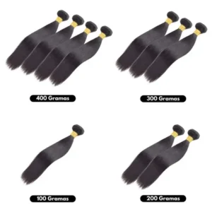 Cabelo Humano Liso Na Tela 60cm - 50 Gramas Mega Hair - Imagem 2