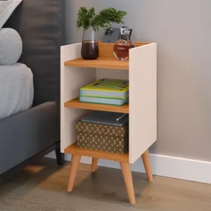 Criado Mudor P/ Cama Box Compacto C/ Prateleira Max - Imagem 2