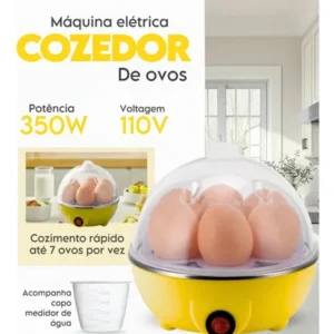 Panela Elétrica Cozedor De Ovos E Legumes Portátil À Vapor - Imagem 9