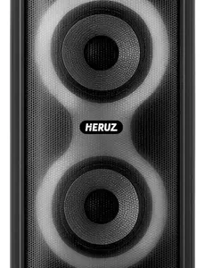 Caixa de Som Bluetooth Caixinha Grande 2 Altos Falantes 10w-hz 5.0 Boombox Com Radio Fm E Entrada Usb Pendrive - Imagem 6