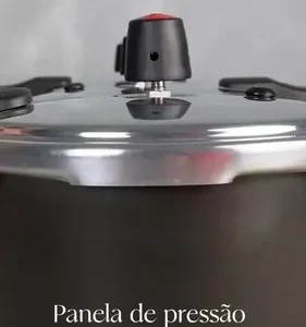 Panela De Pressão 4,5 Litros Antiaderente Fechamento Externo - Imagem 15