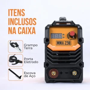 Máquina Solda Inversora 230a Pró Euro MMA Tig - Imagem 3