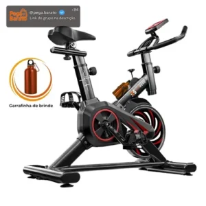 Bicicleta Ergométrica Spinning ITS Fitness Q5 com Roda de Inércia 8 kg e 6 Níveis de Resistência - Imagem 1