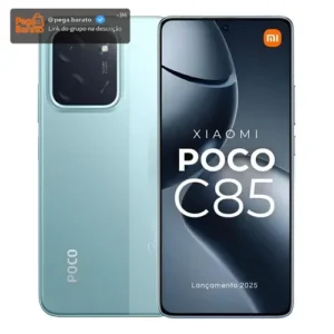 Celular Xiaomi Poco C85 Nfc Dualsim 128gb Verde 6+6gb Global - Imagem 1