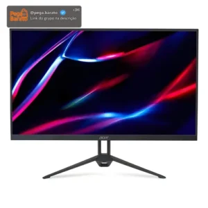 Monitor Gamer Acer Nitro KG243Y P1bip 23,8″ | Full HD • 144Hz • 1ms VRB • IPS • HDMI • DisplayPort • ZeroFrame - Imagem 1