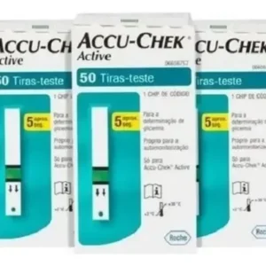 Kit 03 Caixas Tiras Reagentes Accuchek Active C/50 Unidades - Imagem 5