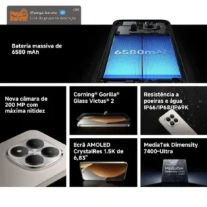 Celular Xiaomi Redmi Note 15 256gb 8gb Ram Dual Sim + Fone - Imagem 11
